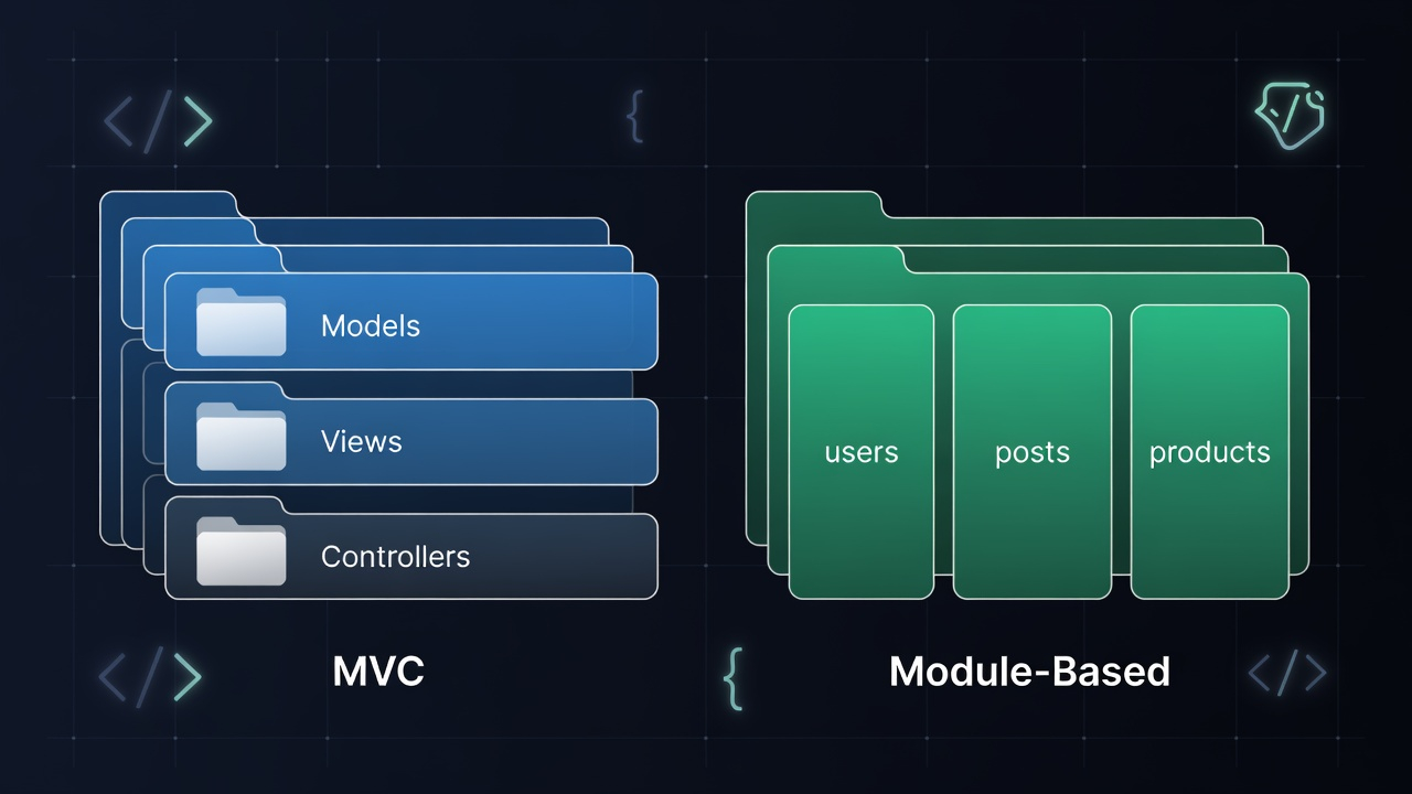 Node.js Module-Based Architecture vs Traditional MVC: A Complete Comparison